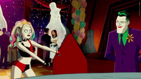Harley Quinn Floss Dance GIF