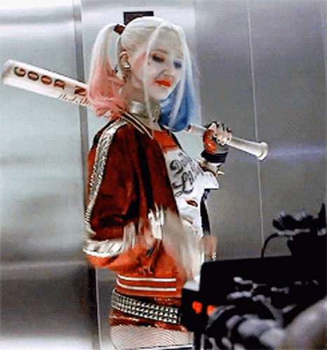 Harley Quinn Goodbye GIF