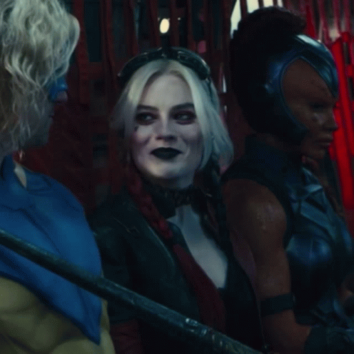 Harley Quinn Laughing GIF