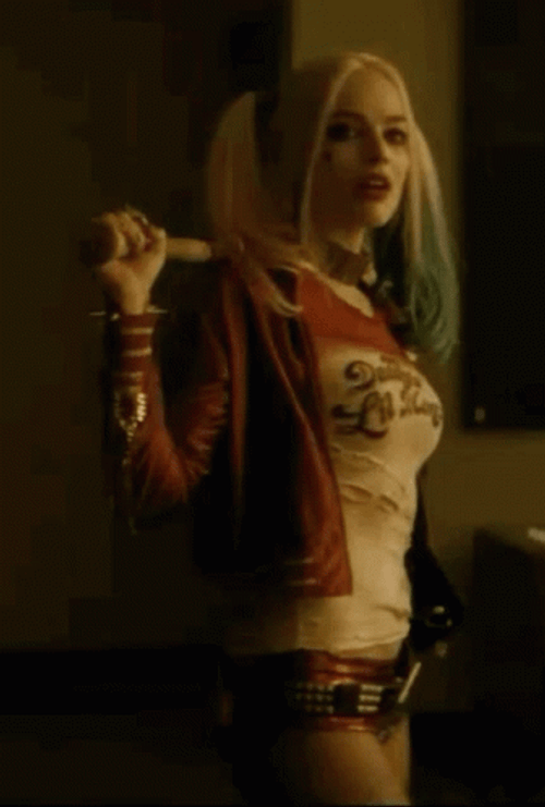 Harley Quinn Margot Robbie In Suicide Squad GIF