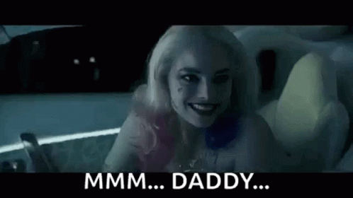 Harley Quinn Mmm Daddy GIF