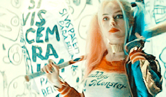 Harley Quinn Roll Eyes GIF
