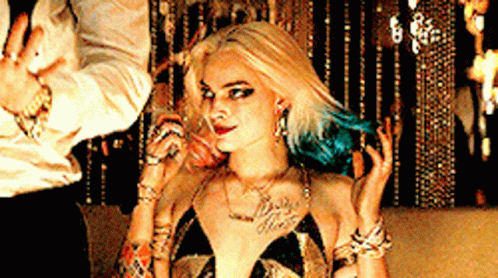 Harley Quinn Seductive Margot Robbie GIF