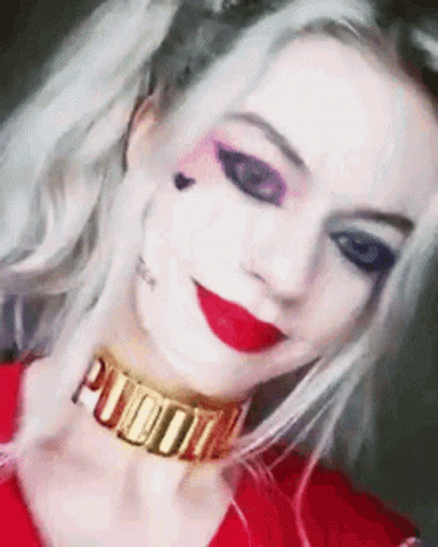 Harley Quinn Selfie Pose GIF