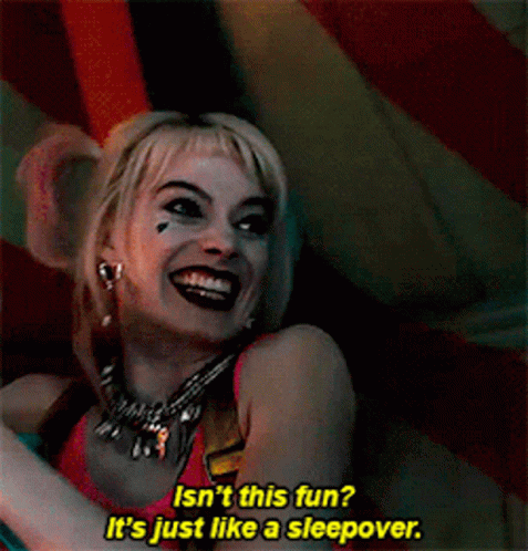 Harley Quinn Smiling Says Isn T This Fun