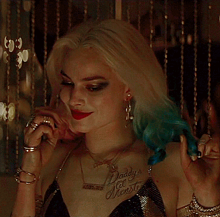 Harley Quinn Tempting Someone GIF
