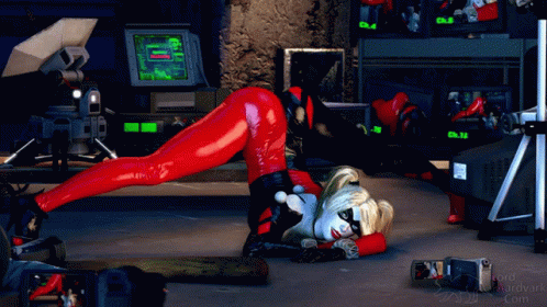 Harley Quinn Twerking GIF