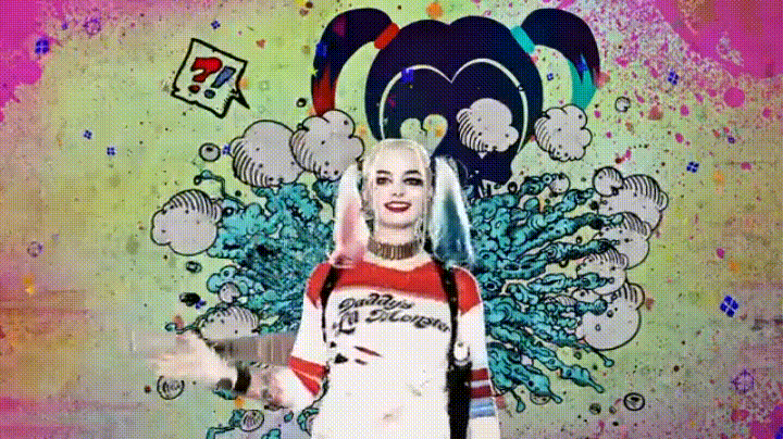 Harley Quinn Whamm GIF