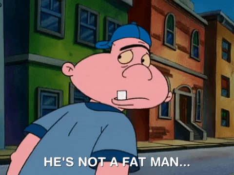 Harold Berman He's Not A Fat Man GIF