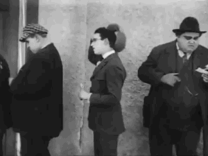 Harold Lloyd Push Silent Movie GIF