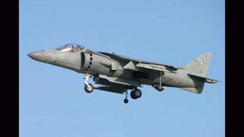 Harrier Jet Model Plane GIF