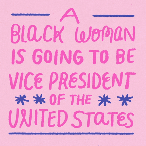 Harris Walz Black Woman To Be Vice President GIF