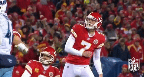 Harrison Butker Clutch Kicker GIF