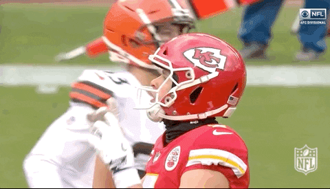 Harrison Butker Kicking Legend GIF