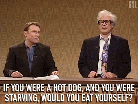 Harry Caray Makes Me Want A Hot Dog GIF
