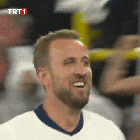 Harry Kane Carried By His Teammate GIF