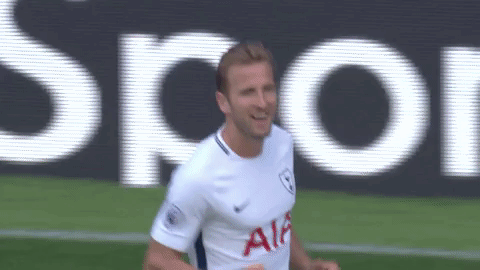 Harry Kane High Five To Sissoko GIF