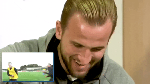 Harry Kane Reacting To Some Video GIF