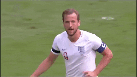 Harry Kane Skipping Celebration GIF