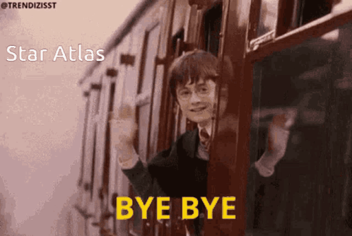 Harry Potter Bye Meme GIF