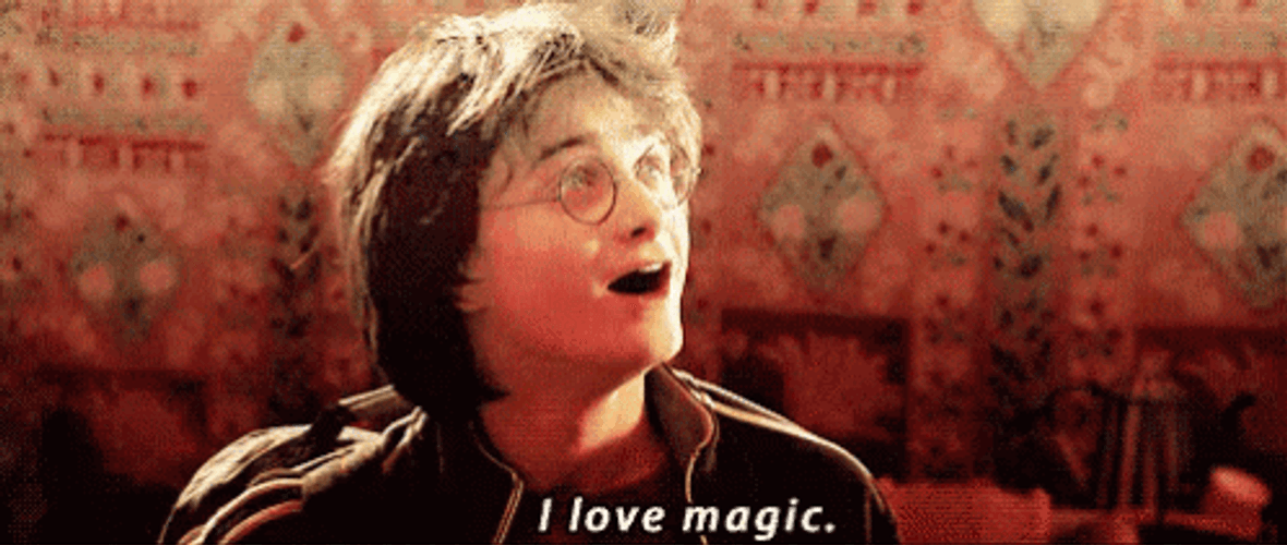 Harry Potter I Love Magic GIF
