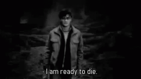 Harry Potter Im Ready To Die GIF