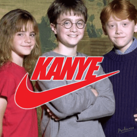 Harry Potter Kanye Funny Meme GIF