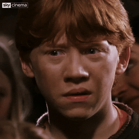 Harry Potter Ron Weasley Not Sure GIF