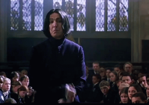 Harry Potter Severus Snape GIF