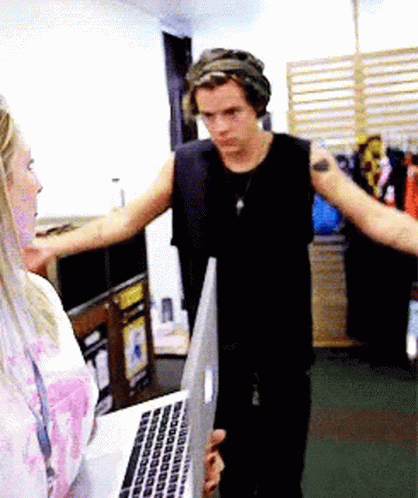 Harry Styles Shimmy Dance GIF