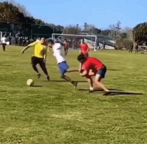 Harsh Kids Playing Wild Futbol GIF