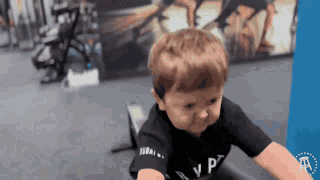 Hasbulla Funny Head Hit Exercise Ball Gym GIF