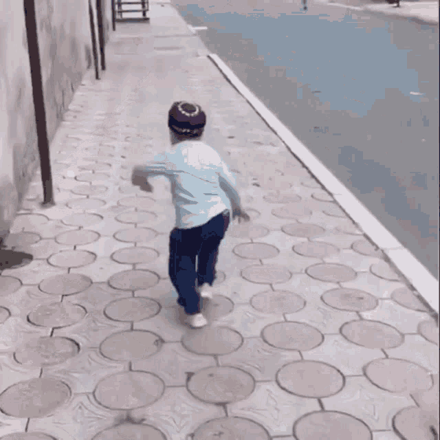 Hasbulla Mini Khabib Running Away Cute Chase GIF