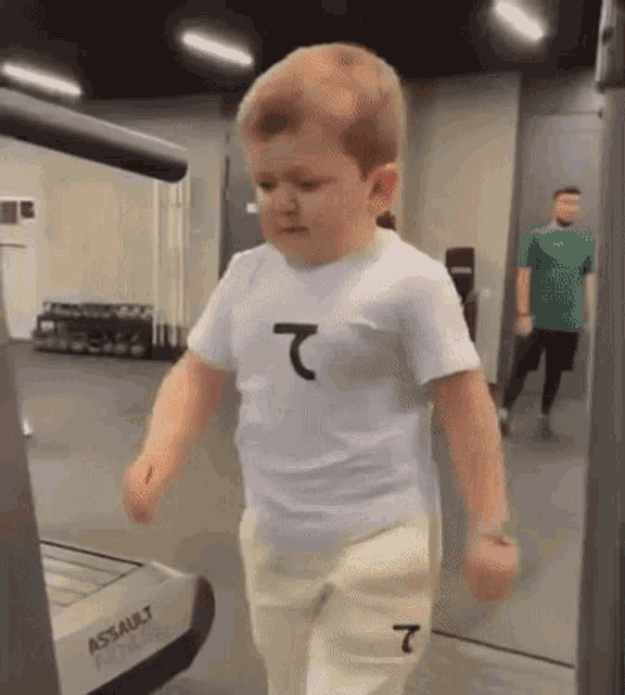 Hasbulla Short Legs Exercise Treadmill Gym GIF