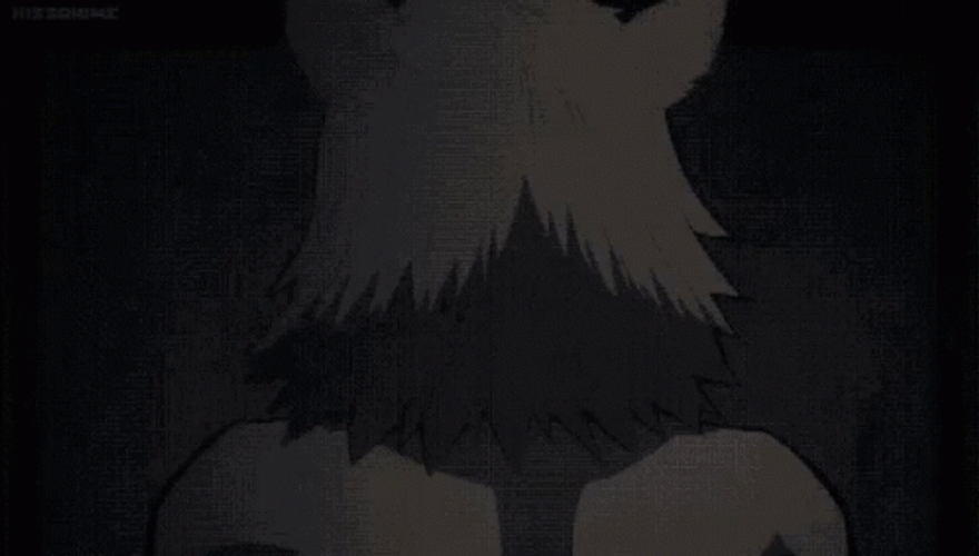 Hashibira Inosuke Black Silhoutte GIF