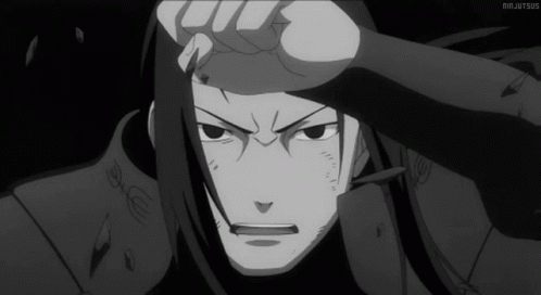 Scared Hashirama Senju GIF