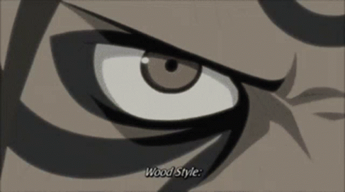 Hashirama Senju Wood Style GIF