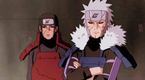 Hashirama Senju Who The Hell Are You GIF
