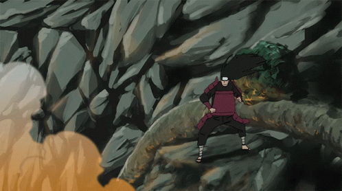 Hashirama Senju Vs Madara Uchiha GIF