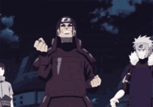 Hashirama And Tobirama Teleporting GIF
