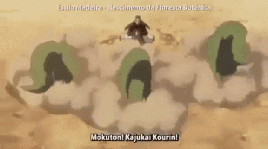Hashirama Senju Mokuton GIF