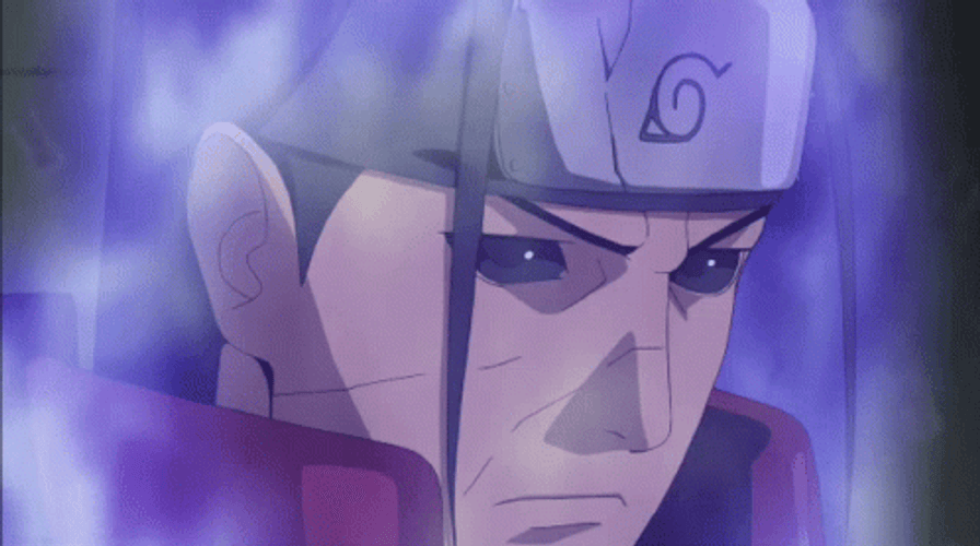 Hashirama Senju Purple Aura GIF