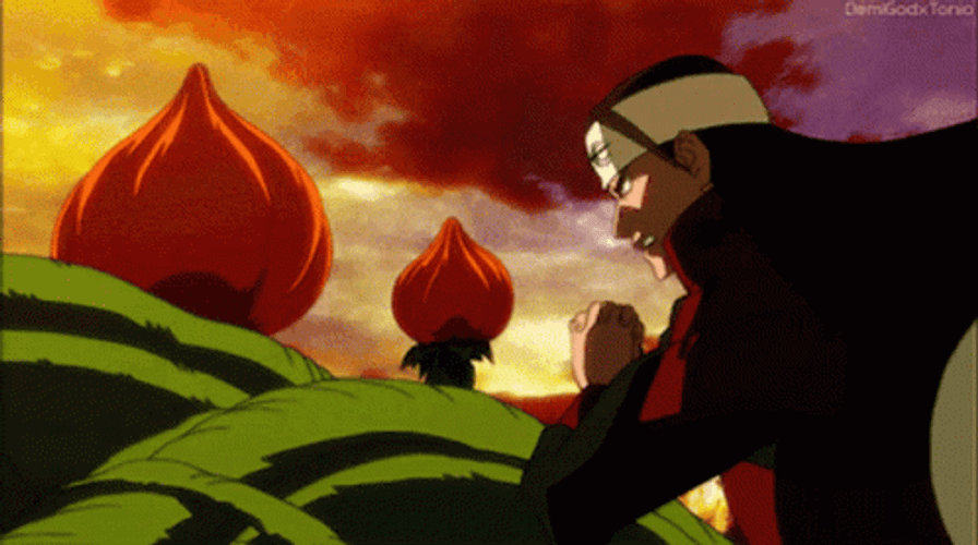 Hashirama Senju Summoning Vines GIF