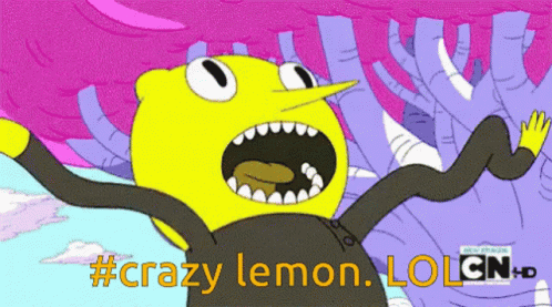 Hashtag Crazy Lemongrab Lol GIF