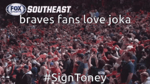 Hashtag Sign Toney Fans Chanting GIF