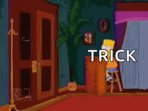 Hat Trick Grandpa Simpsons Exit GIF