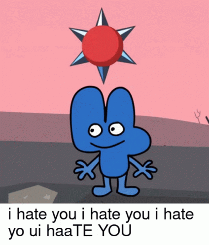 Hate Hate Hate Battle For Dream Island Character GIF
