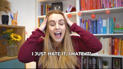 Hate Hate Hate Hannah Witton GIF