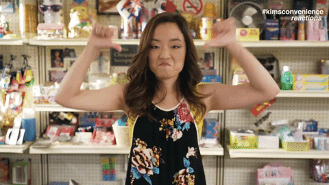 Hate Hate Hate Kims Convenience Janet Thumbs Down GIF