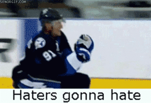 Haters Gonna Hate Broomstick Ride GIF